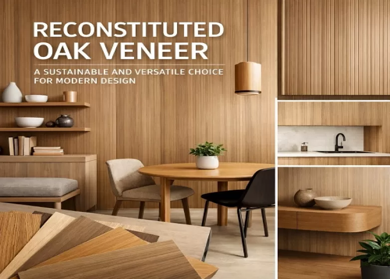 Rekonstituerad ekfanér: Ett hållbart och mångsidigt val för modern design